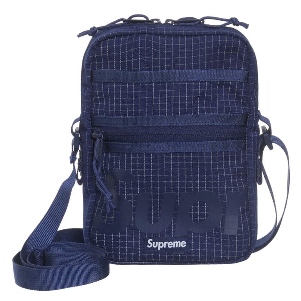 Supreme Shoulder/ Side Bag Navy SS24